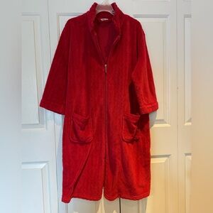 Cozy Hotel Spa  Red Women's Robe